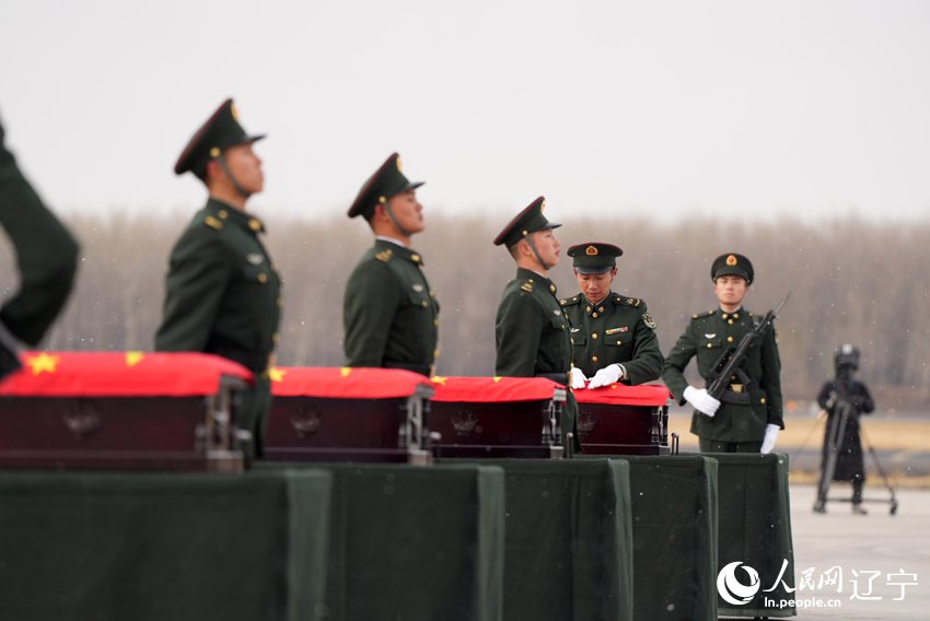 英雄回家｜風雪英雄歸！第十批在韓中國人民志愿軍烈士遺骸返回祖國【4】