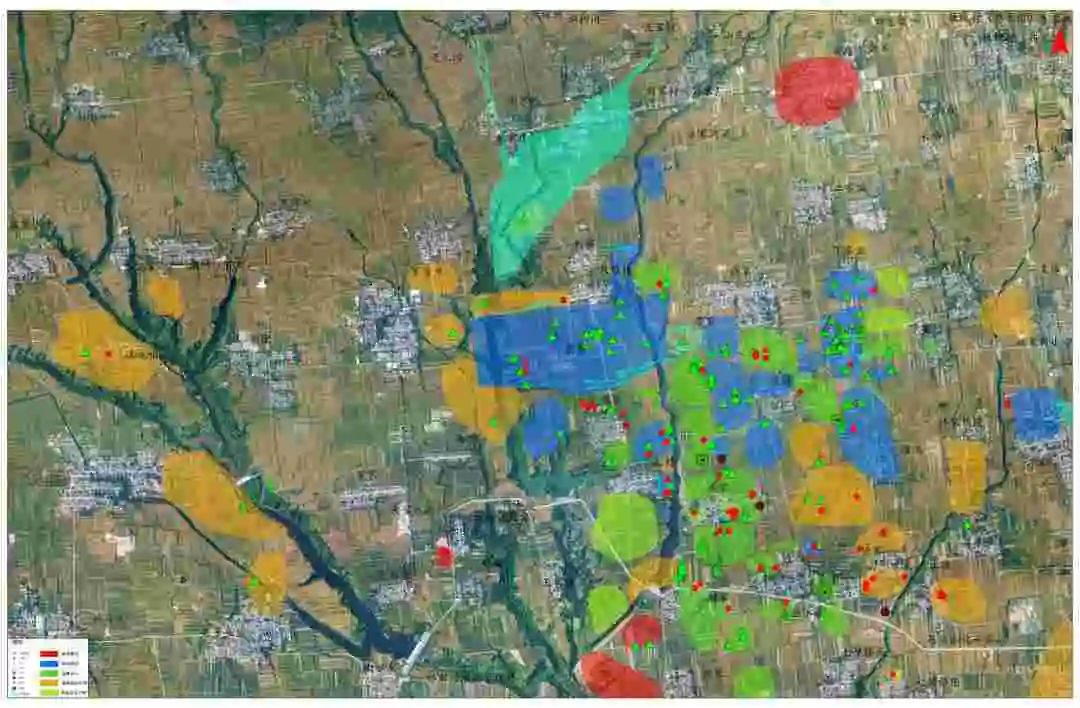 周原遺址遺跡分布概況。陜西省文物局供圖