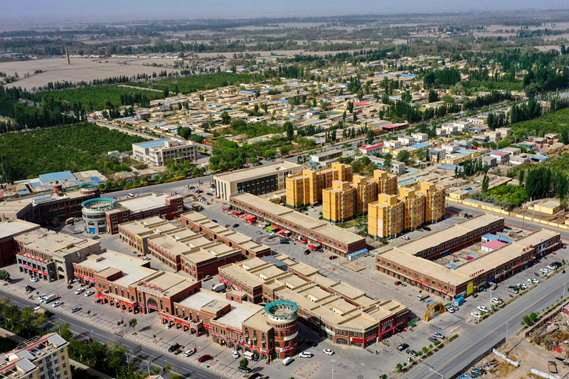 達西村新貌。