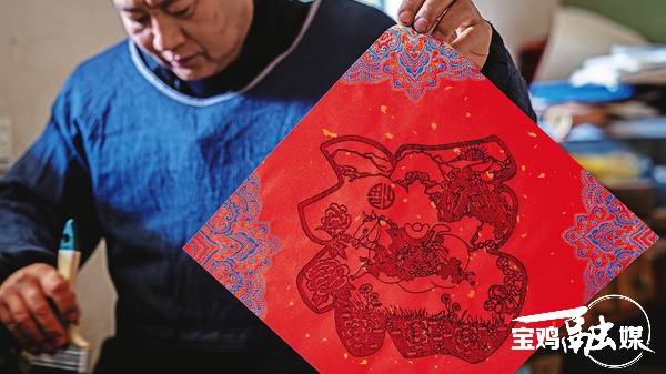 【非遗迎马年（之三）】木版年画：“马上有福”福气满